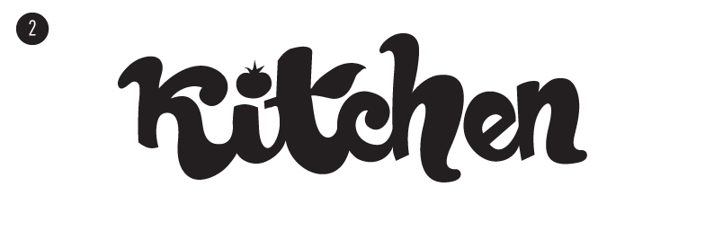 22 Логотип для кафе «Kitchen»
